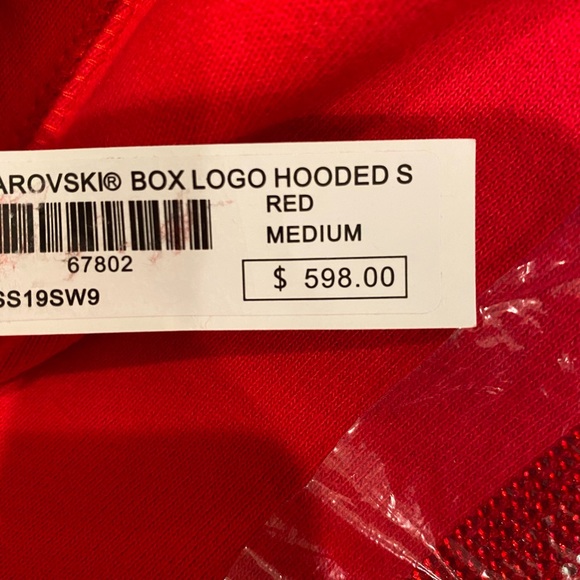 Supreme Swarovski Box Logo Hoodie - Picture 3 of 3